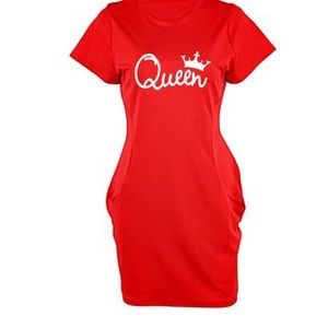 Cute 🥰 Red dress . 22 inches wide and 32 inches long